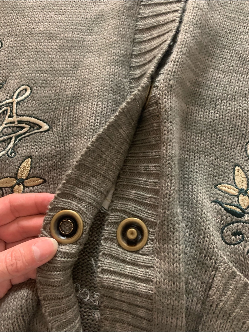 New Hot Topic Lord of The Rings Floral Icons Girl Cardigan - Picture 8 of 15